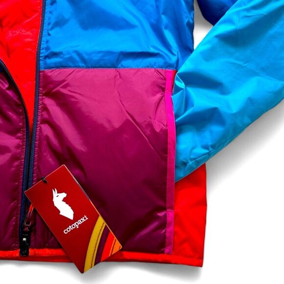 NWT Cotopaxi Teca Calido Womens Hooded Jacket‎ XS Blue Orange Red, Zip Po… - Picture 8 of 11